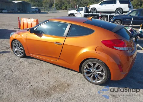 2015 Hyundai Veloster Re:flex from USA, damaged, VIN KMHTC6AD0FU219207